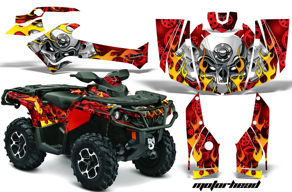 Can-Am Outlander 1000 2012 Graphics Kit R MH